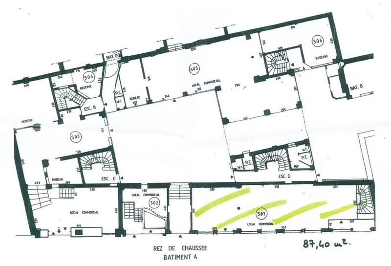 Local commercial - 310 m²