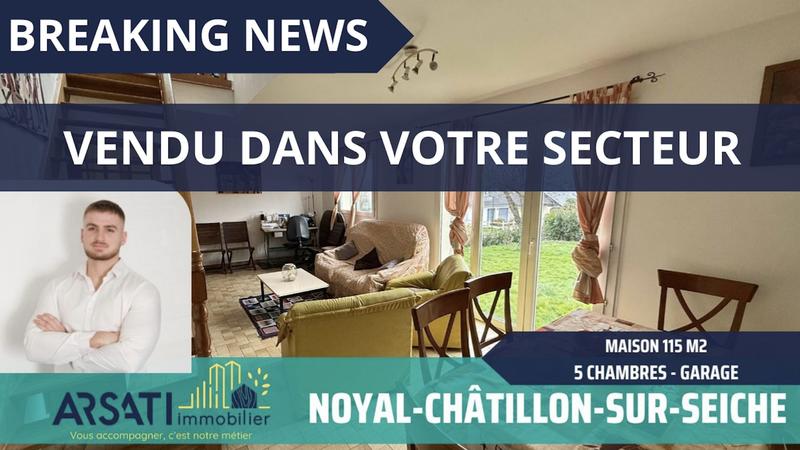 Maison - 115 m² - 6 pièces