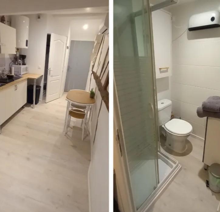 Studio - 13 m² - 1 pièce