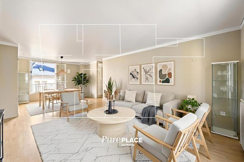 Appartement - 82 m² - 4 pièces