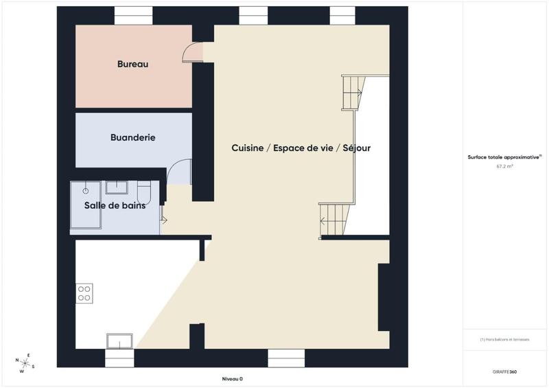 Maison - 107 m² - 4 pièces