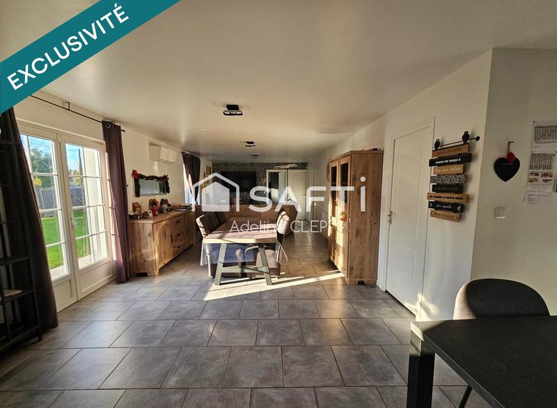 Maison - 126 m² - 5 pièces