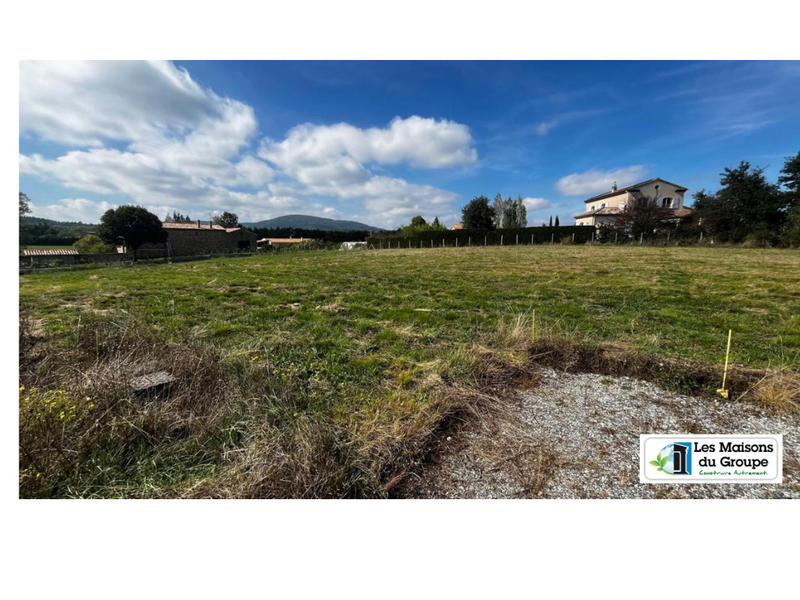 Terrain constructible - 805 m²