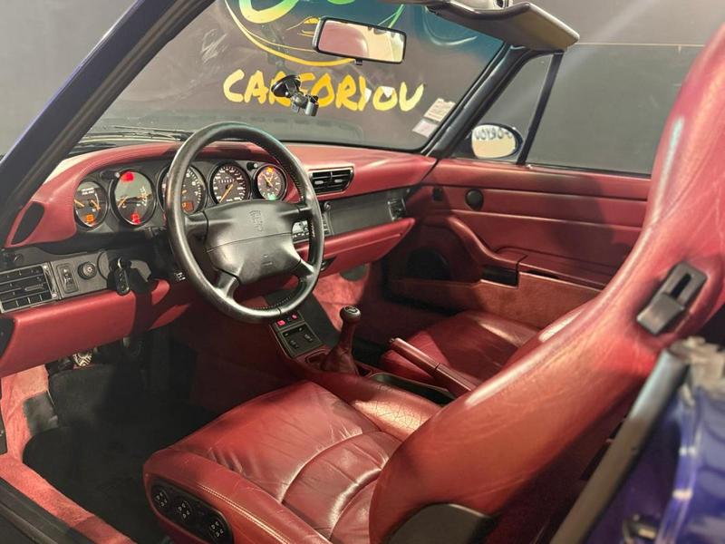 Porsche 911 993 Cabriolet Carrera 3.6 272 ch Jantes Rs Magnesium | Sièges chauffants I Coupe Circuit