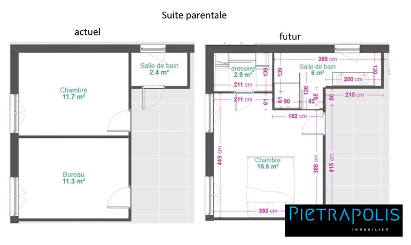 Maison traditionnelle - 220 m² - 7 pièces