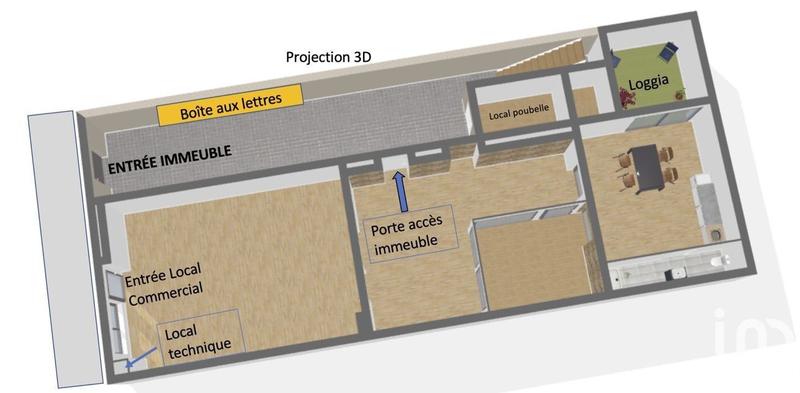 Local commercial - 52 m²