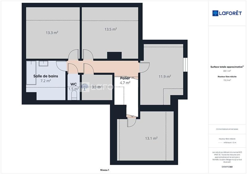 Maison - 112 m² - 5 pièces