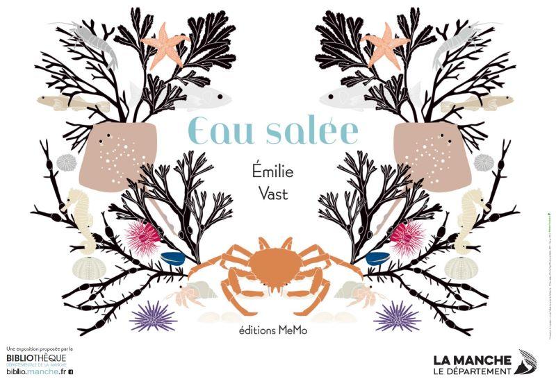 Exposition Eau Salée d'après l'album d'Emilie Vast
