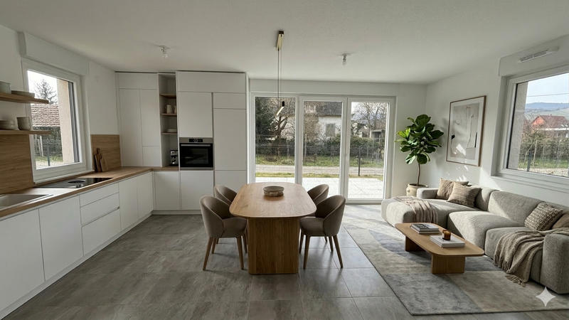 Appartement - 62 m² - 3 pièces