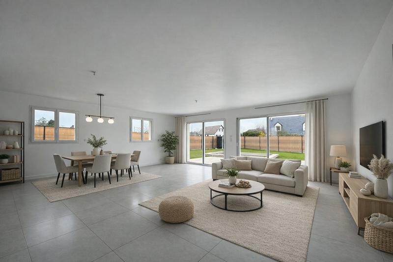 Maison - 122 m² - 4 pièces