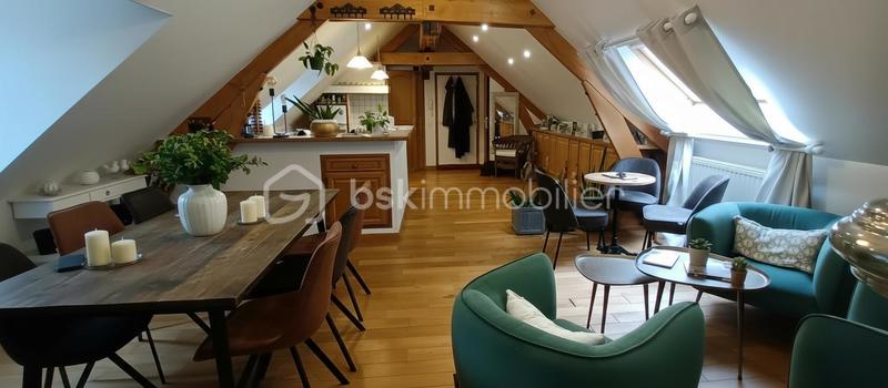 Loft - 52 m² - 3 pièces