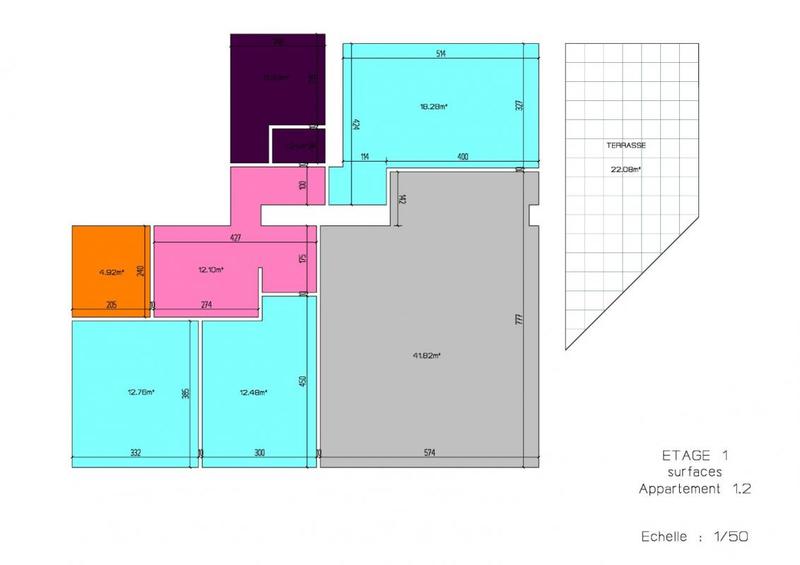 Appartement - 115 m² - 4 pièces