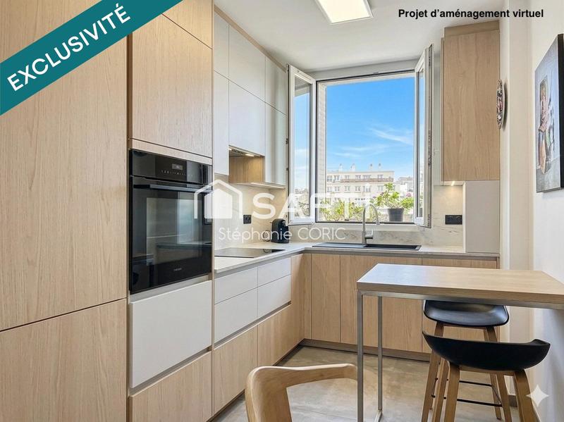 Appartement - 65 m² - 3 pièces