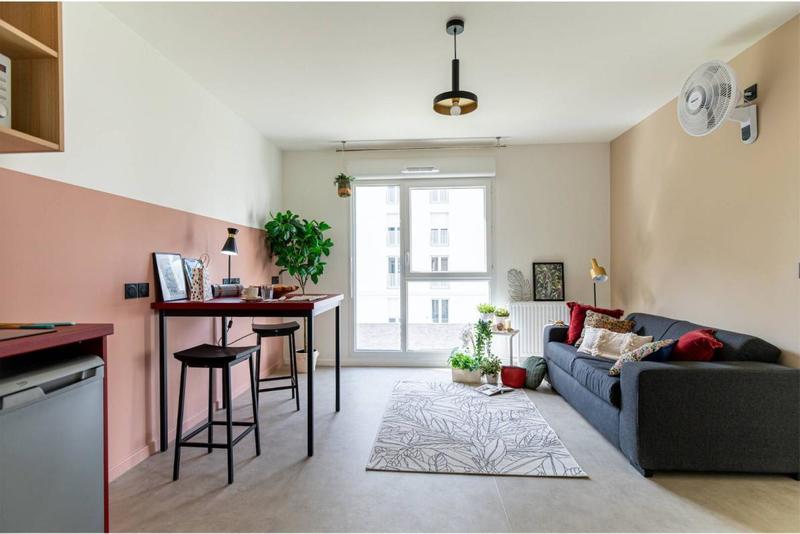 Chambre - 45 m² - 1 pièce