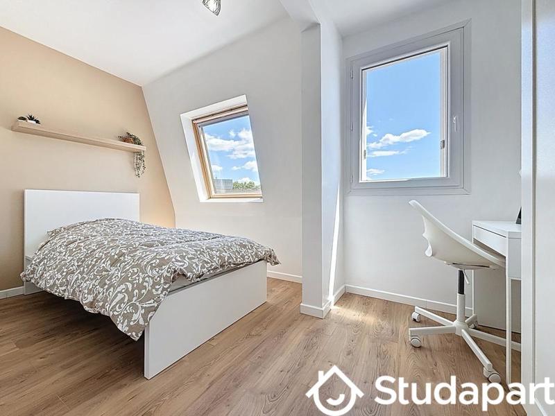 Chambre - 10 m² - 1 pièce