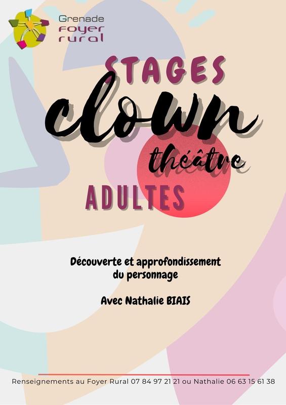 Stage Clown Adulte