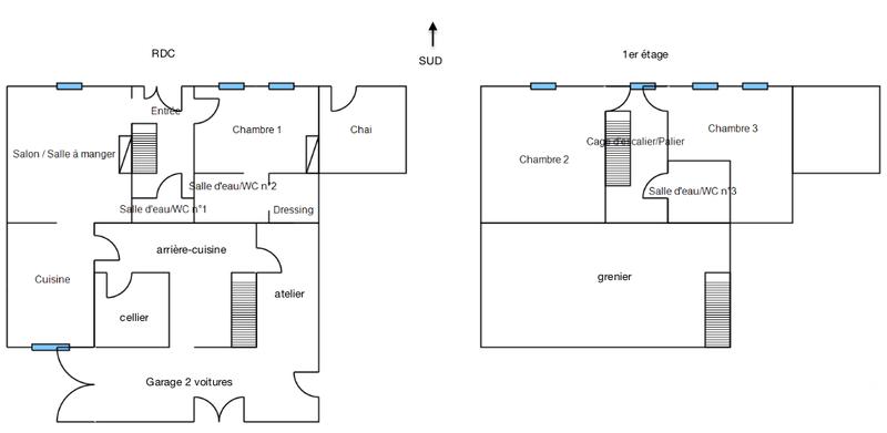 Maison - 194 m² - 5 pièces