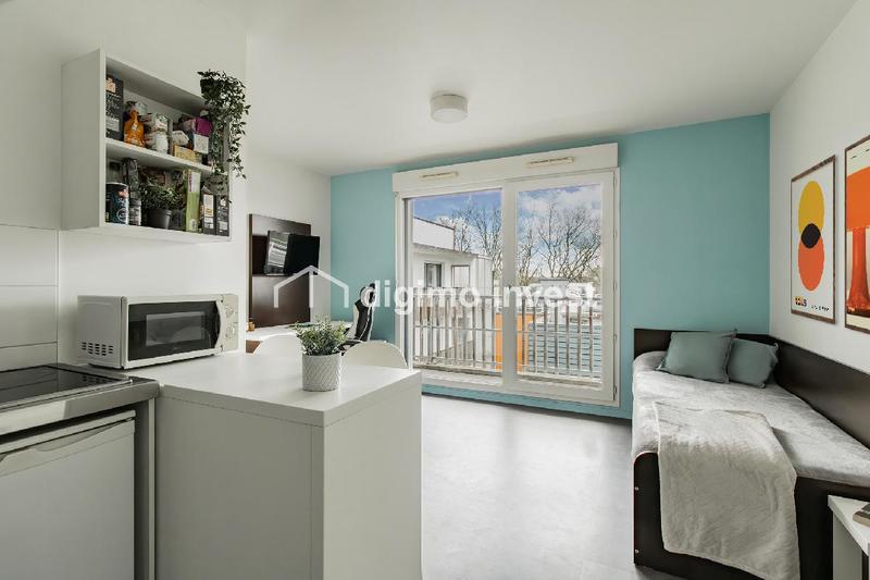 Studio - 21 m² - 1 pièce