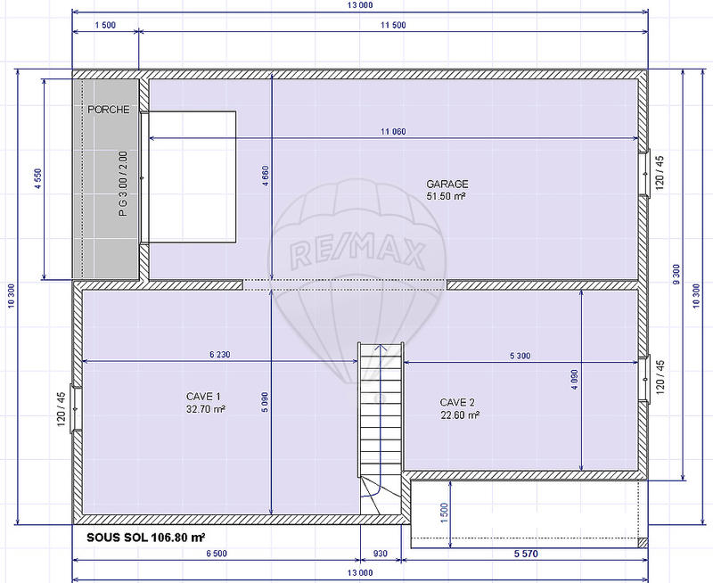 Maison - 107 m² - 5 pièces