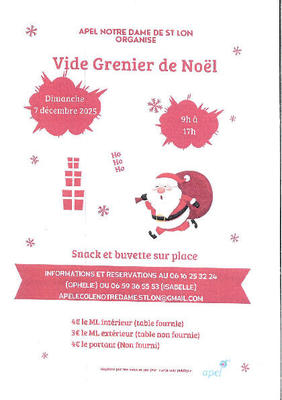Vide grenier de l'apel