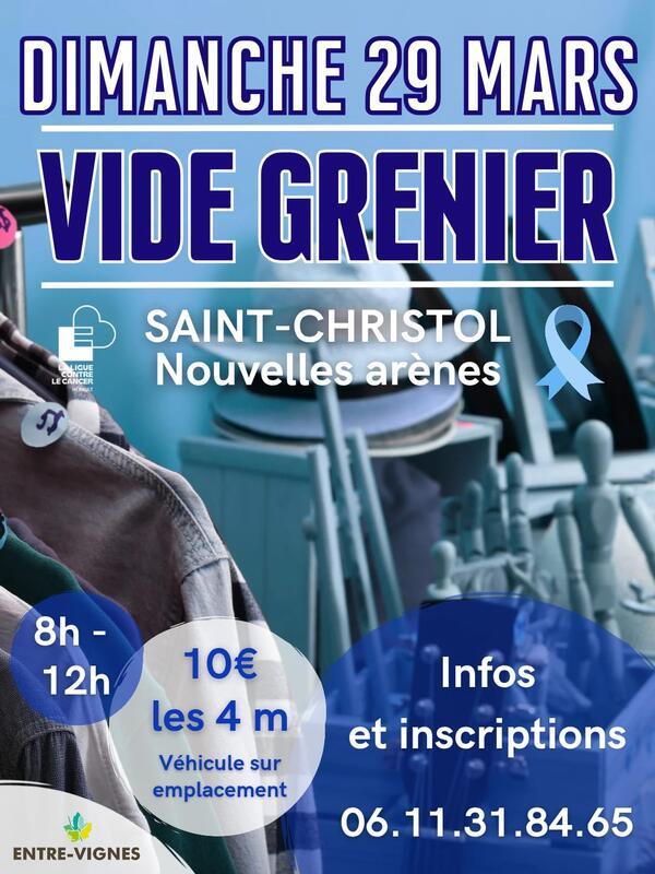 Vide grenier de la ligue contre le cancer