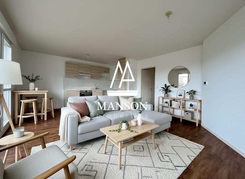 Appartement - 59 m² - 3 pièces