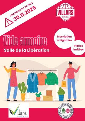 Vide-armoire du villars basket