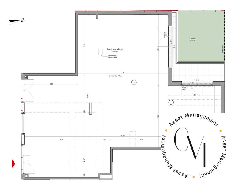 Local commercial - 157 m²