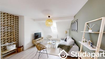 Chambre - 12 m² - 1 pièce