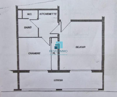 Appartement - 30 m² - 2 pièces