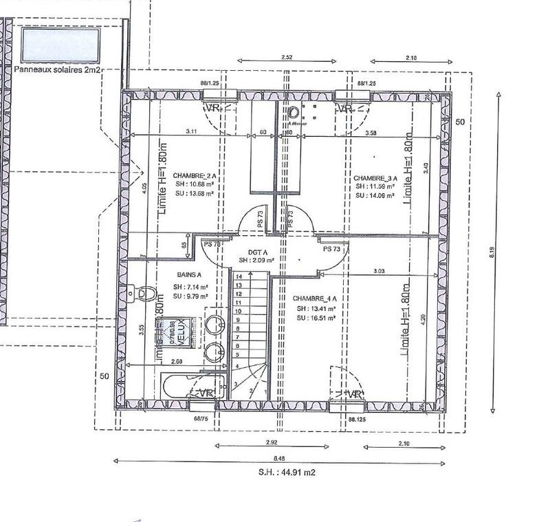 Maison - 115 m² - 5 pièces