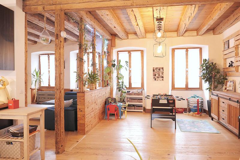 Maison de village - 125 m² - 6 pièces