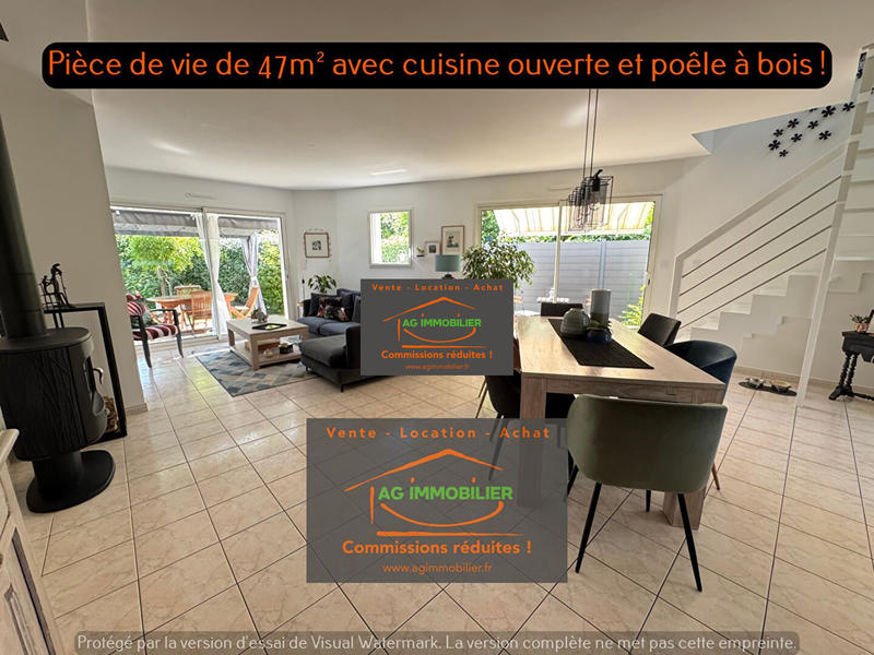 Maison - 125 m² - 7 pièces