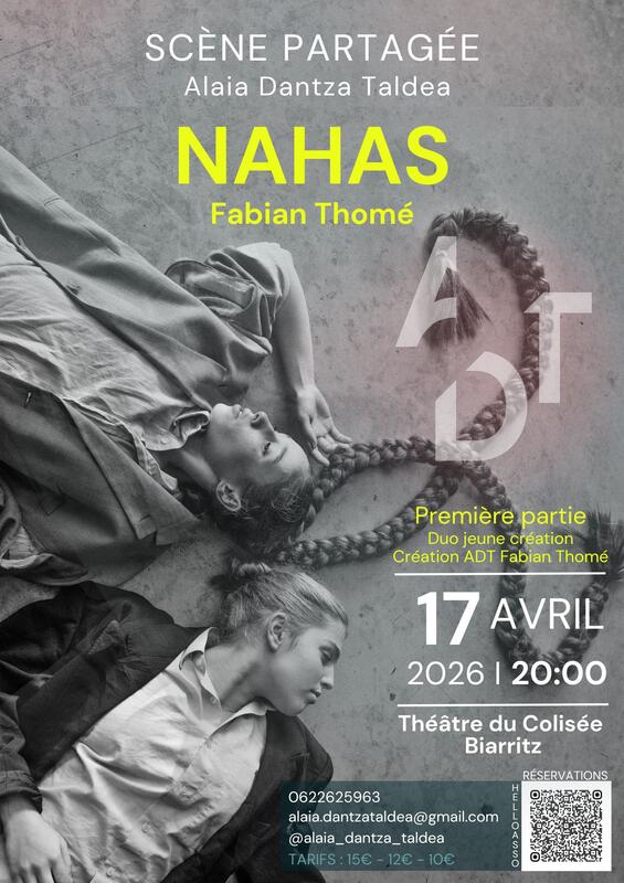 Scène partagée Alaia Dantza Taldea invite Fabian Thomé