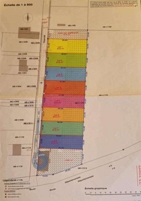 Terrain constructible - 600 m²