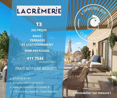 Appartement - 64 m² - 3 pièces