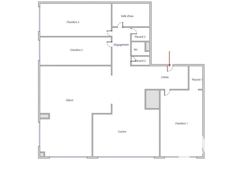 Appartement - 83 m² - 4 pièces