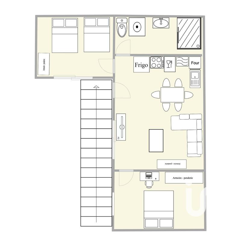 Maison - 120 m² - 6 pièces