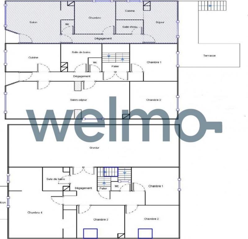 Immeuble - 260 m² - 10 pièces