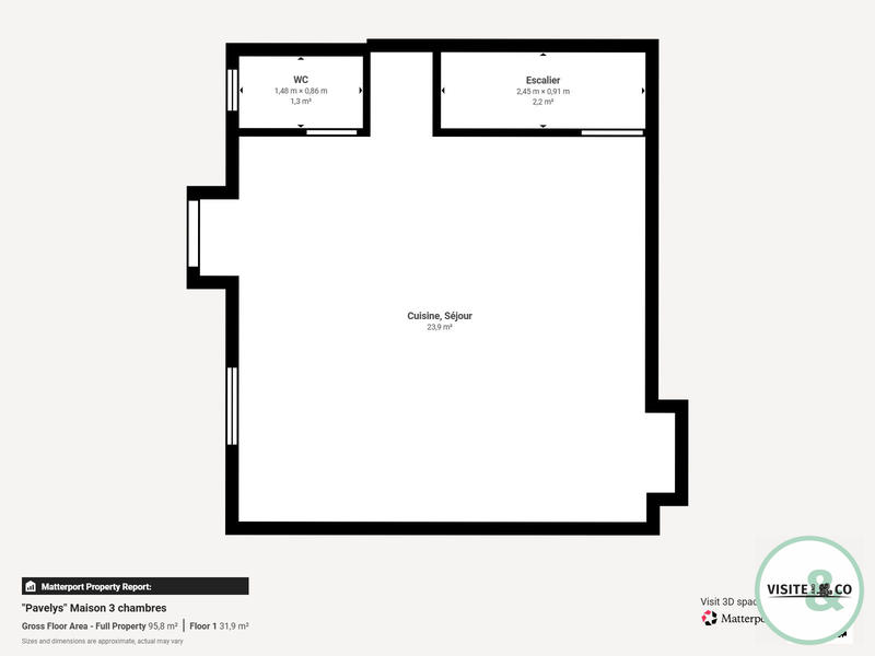 Appartement - 70 m² - 4 pièces
