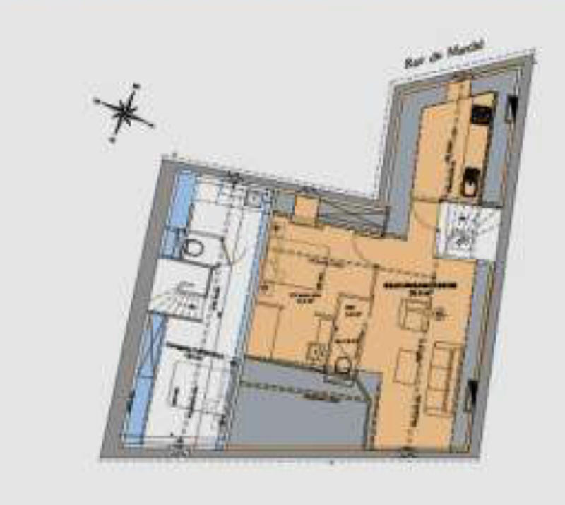 Appartement - 41 m² - 2 pièces