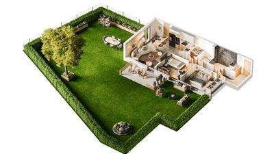 Appartement - 71 m² - 3 pièces