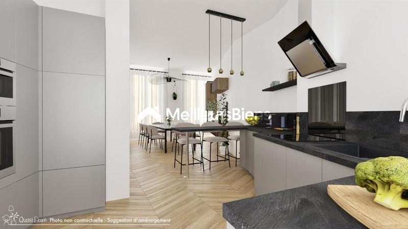 Appartement ancien - 100 m² - 4 pièces