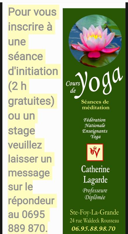 Stage de méditation et étude des Yoga Sutras par l'association le Corps Passerelle