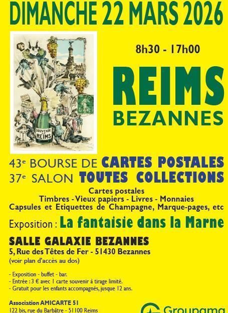 43ème bourse de cartes postales - 37ème salon toutes collections