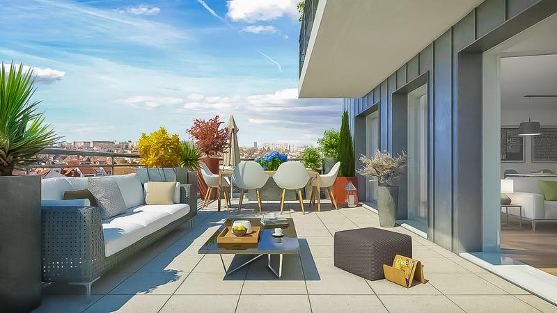 Appartement - 150 m² - 5 pièces