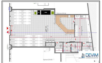 Local commercial - 119 m²