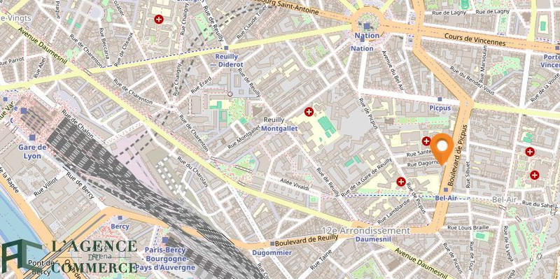 Fonds de commerce - Local commercial - 132 m²