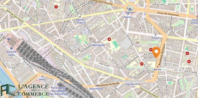 Fonds de commerce - Local commercial - 132 m²