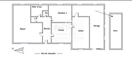 Maison - 77 m² - 4 pièces